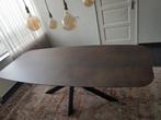 Deens ovaal eettafel brons, Ophalen, 100 tot 150 cm, Ovaal, Nieuw
