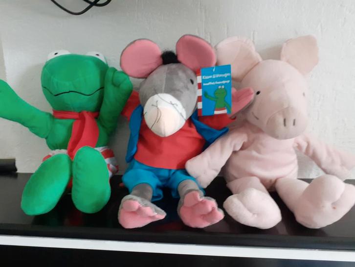 Max Velthuijs handpoppen poppenkastpoppen, Verzamelen, Poppen, Zo goed als nieuw, Pop, Ophalen of Verzenden