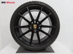 Porsche 21 inch Origineel velgen 911 992 met winterbanden, Auto-onderdelen, Banden en Velgen, Banden en Velgen, Personenwagen
