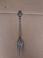 Verzilverde cakevork 18.5 cm velden, Antiek en Kunst, Ophalen of Verzenden
