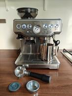Sage Barista Express BES870UK/A - Espresso Machine, Gebruikt, Espresso apparaat, 2 tot 4 kopjes, Afneembaar waterreservoir