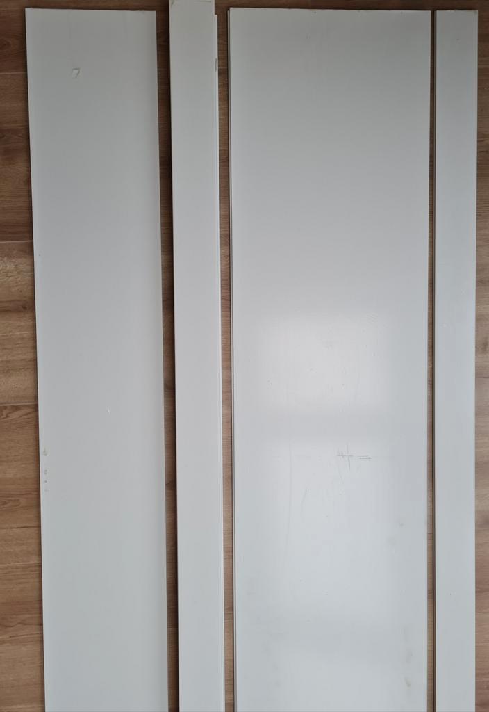 Afwerk Latjes/Platen MDF wit - Verschillende Maten, Doe-het-zelf en Verbouw, Plinten en Afwerking, Nieuw, Overige typen, Mdf, 250 cm of meer
