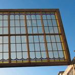 Glas in lood raam., Ophalen