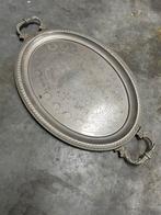 Vintage Zilveren Dienblad met Handvatten, Ophalen