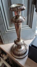 Vintage Franse kandelaar met lood verzwaard, Ophalen of Verzenden