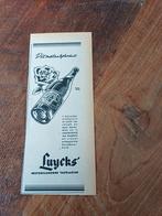 Advertentie Luycks tafelazijn natuurproduct 1948, Ophalen of Verzenden, Zo goed als nieuw, Overige typen
