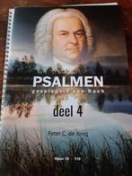 Psalmen gespiegeld aan Bach dl. 4 voor orgel, Muziek en Instrumenten, Bladmuziek, Orgel, Nieuw, Ophalen of Verzenden, Religie en Gospel