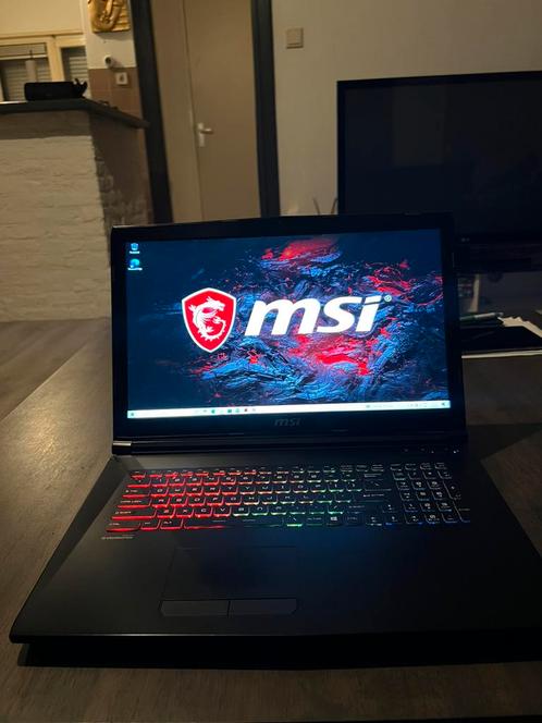 Zeer nette MSI game/gaming laptop i7 | 16GB | RGB | GTX 1050, Computers en Software, Windows Laptops, Zo goed als nieuw, HDD, SSD