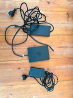 Dell WD15 docking station + adapters (130W & 65W), Computers en Software, Ophalen of Verzenden, Zo goed als nieuw, Dell, Docking station
