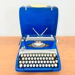 TYPEMACHINE SMITH CORONA CALYPSO VINTAGE ELEKTRISCH BLAUW, Diversen, Typemachines, Verzenden, Zo goed als nieuw