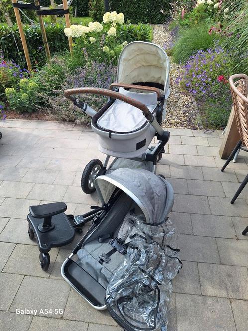 Jools Day kinderwagen met regenhoes en meerijdplankje, Kinderen en Baby's, Kinderwagens en Combinaties, Gebruikt, Overige merken