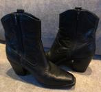 Juul & Belle western/cowboy laarzen maat 37 izgst, Hoge laarzen, Zwart, Ophalen of Verzenden, Zo goed als nieuw