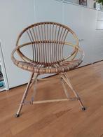 Rotan stoeltje, Huis en Inrichting, Stoelen, Riet of Rotan, Gebruikt, Vintage, Bruin