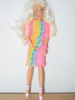 Barbie/barbiepop met roze jurkje, Ophalen of Verzenden, Gebruikt, Barbie