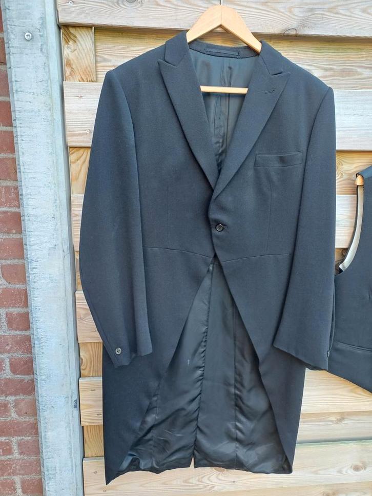 Pandjes jas met gilet, en broek, 2 stropdassen, Mt M, Kleding | Heren, Carnavalskleding en Feestkleding, Ophalen