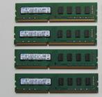 4GB 8GB 16GB Kits Samsung PC3-12800 u (1600MHz) DDR3  geheug, Computers en Software, RAM geheugen, Ophalen, 1600mhz, DDR3, Zo goed als nieuw