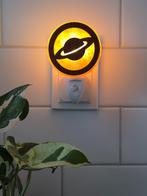 nachtlampje zoutsteen planeet voor kinder of babykamer (NIEU, Ophalen of Verzenden, Nieuw, Lamp