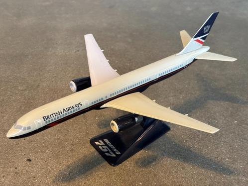 British Airways Boeing 757-200 schaal 1:200, Verzamelen, Luchtvaart en Vliegtuigspotten, Gebruikt, Schaalmodel, Ophalen of Verzenden