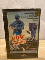 P.O.W. The Escape. VHS EX Rental, Vanaf 16 jaar, Ophalen of Verzenden, Actie en Avontuur