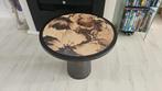 Leuke Bijzet Tafel! NIEUW! 30 x 35 CM!, Rond, Nieuw, Ophalen of Verzenden, 75 cm of meer