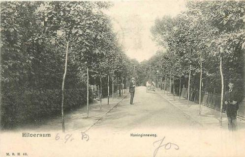 (380-795-039) Hilversum Koninginneweg, Verzamelen, Ansichtkaarten | Nederland, Noord-Holland, Verzenden