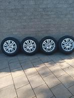 4 lichtmetalen velgen van fiat punto., Ophalen, Gebruikt, 15 inch, 185 mm