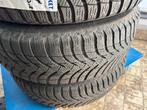 Winterbanden op velg michelin 2 x185-60-15 en 2 165-60-15, Auto-onderdelen, Banden en Velgen, Gebruikt, 15 inch, Banden en Velgen