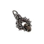 32mm Dalmatische Jaspissteen Hanger Unisex Gepolijst RVS, Overige materialen, Overige voorstellingen, Birgitta-Gracht 33, 6465 EL Kerkrade, Nederland