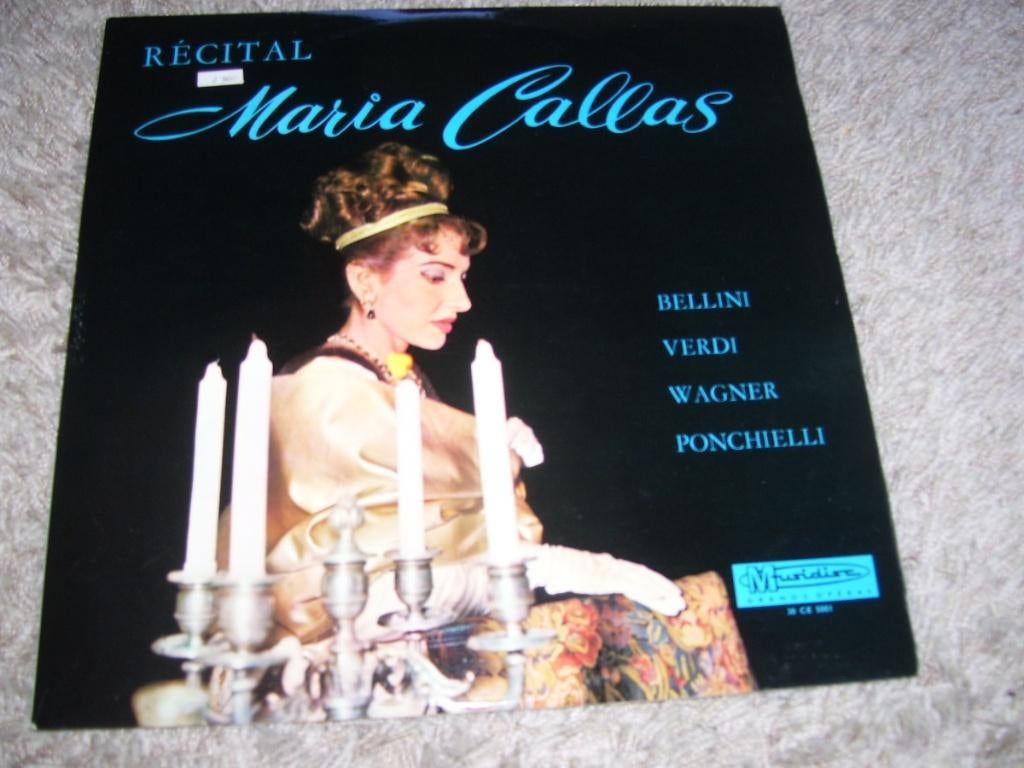 MARIA CALLAS RECITAL, Cd's en Dvd's, Vinyl | Klassiek, Ophalen of Verzenden, Zo goed als nieuw, 12 inch, Opera of Operette
