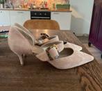 Caroline Biss Suède Pumps - Maat 41, Pumps, Beige, Ophalen of Verzenden, Zo goed als nieuw