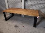 >>> Grote Industriële Eettafel <<<, Ophalen, 100 tot 150 cm, Teakhout, 200 cm of meer