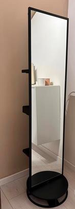 Elegante staande draaibare passpiegel, Huis en Inrichting, Woonaccessoires | Spiegels, Ophalen, Minder dan 50 cm, Zo goed als nieuw