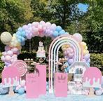 Candyland pastel thema decoratie te huur sweet table setting, Ophalen of Verzenden, Zo goed als nieuw