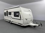 Fendt Saphir 465 TG Enkele bedden Cassetteluifel Duo control, Caravans en Kamperen, Hordeur, Bedrijf, 2 aparte bedden, 4 tot 5 meter