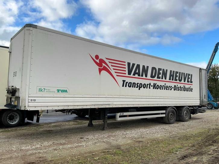 2008 Van Hool 2B2001 Oplegger, Auto's, Vrachtwagens, Bedrijf, Aanhangers en Opleggers, Overige brandstoffen, Origineel Nederlands