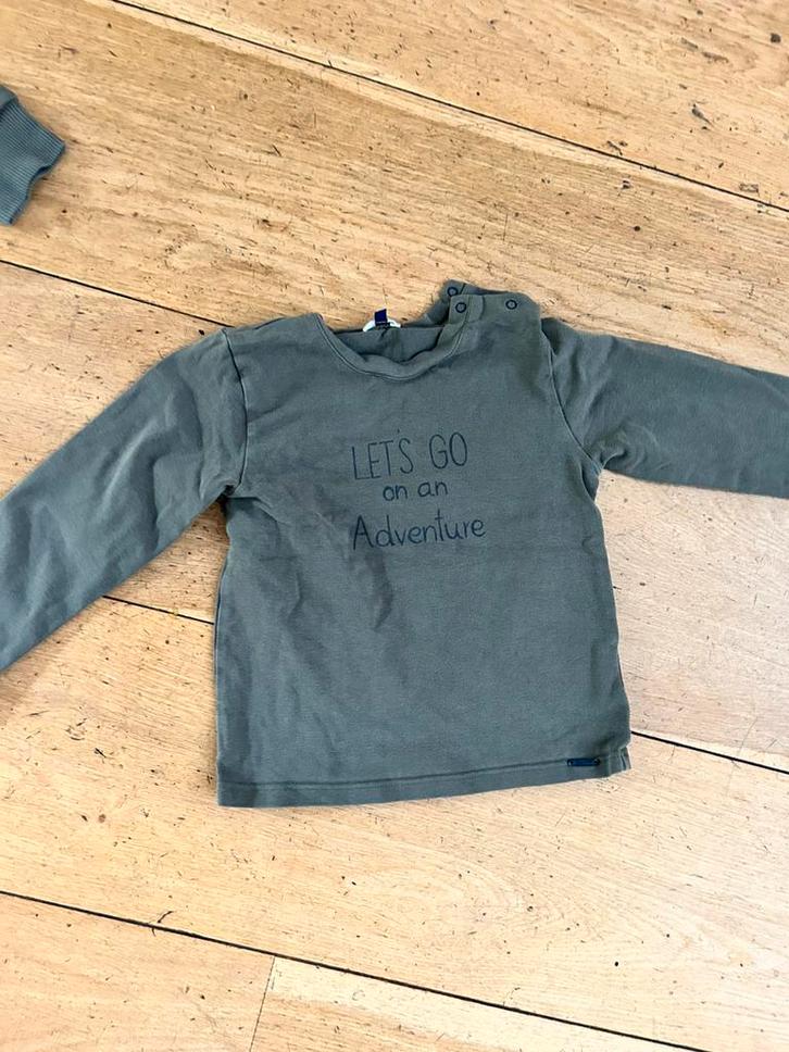 Shirt gymp groen maat 92, Kinderen en Baby's, Kinderkleding | Maat 92, Zo goed als nieuw, Jongen, Shirt of Longsleeve, Ophalen of Verzenden