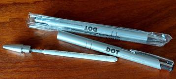 Set van 25 DOT ballpoints met clip ongebruikt nieuw beschikbaar voor biedingen