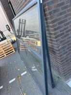 Terrasscherm aluminium + veiligheidsglas, Ophalen, Gebruikt, Aluminium, 200 cm of meer