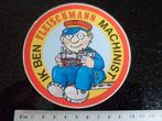 sticker ik ben een fleischmann machinist modelspoor treinen, Verzamelen, Verzenden, Zo goed als nieuw, Merk