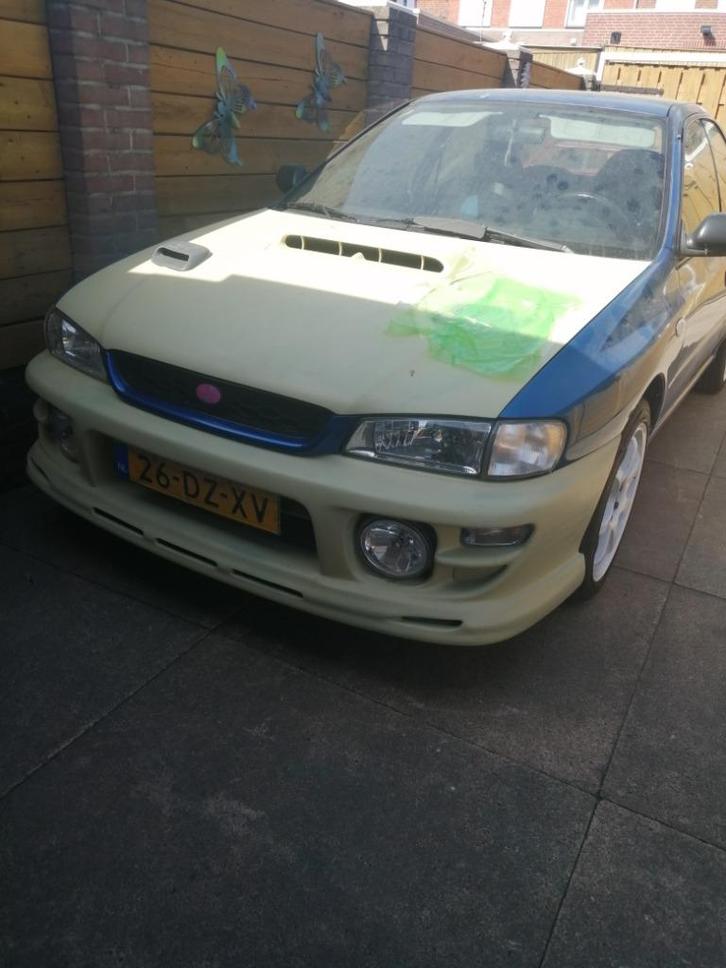 SUBARU IMPREZA 1.6 GL AWD  af te bouwen project kleur blauw, Auto diversen, Overige Auto diversen, Ophalen