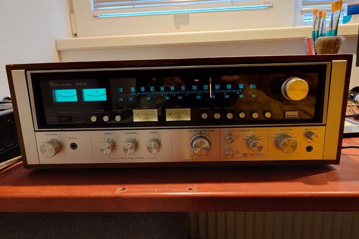 Sansui 8080db 70s vintage receiver, Audio, Tv en Foto, Versterkers en Receivers, Gebruikt, Stereo, 60 tot 120 watt, Overige merken