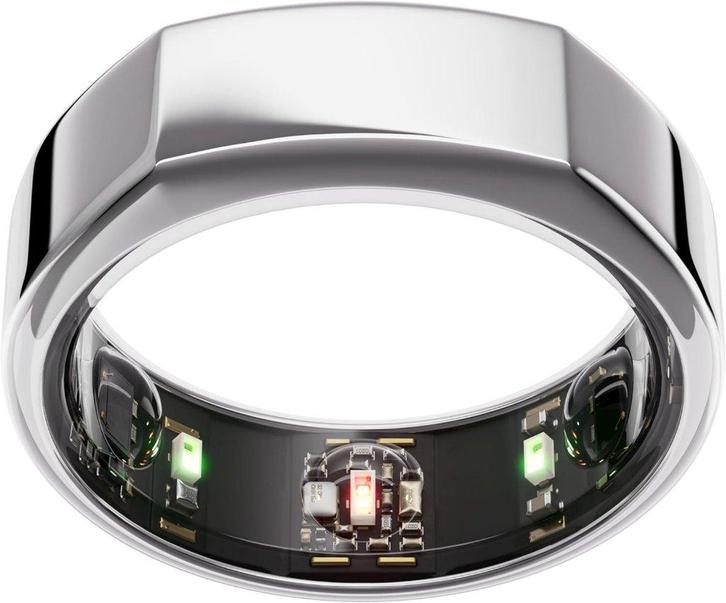 OURA Gen3 Heritage Smart Ring, Size 12/UK, Sieraden, Tassen en Uiterlijk, Activity trackers, Zo goed als nieuw, Android, Wit, Waterdicht