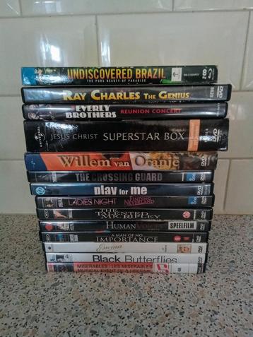 Dvd's films, natuur, musical en muziek. beschikbaar voor biedingen