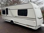 Fendt Tendenza 560 SG in nieuwstaat, Caravans en Kamperen, Caravans, Rondzit, Bedrijf, Schokbreker, Tot en met 4