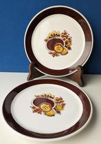 Vintage ontbijtbordjes Turi Design Agust/Norway, Huis en Inrichting, Keuken | Servies, Ophalen of Verzenden, Gebruikt, Bord(en)
