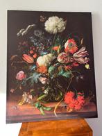 Canvasdoek / schilderij stilleven met bloemen Woonexpress, Huis en Inrichting, Ophalen, 75 tot 100 cm, 75 cm of meer, Print