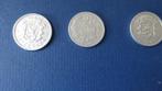 Driemaal 25 centimes Luxemburg/Letzeburg 1954-1957, Ophalen of Verzenden, Overige landen, Setje