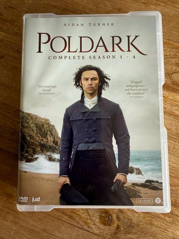 Poldark Complete Seizoen 1-4 DVD Boxset NL versie ZGAN, Cd's en Dvd's, Dvd's | Tv en Series, Zo goed als nieuw, Drama, Boxset