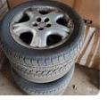 Vier chrome wielen Chrysler PT Cruiser, Ophalen, Gebruikt, 16 inch, Banden en Velgen