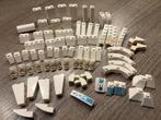 lego div. basis blokjes  schuin wit (zie foto), Ophalen of Verzenden, Zo goed als nieuw, Losse stenen, Lego